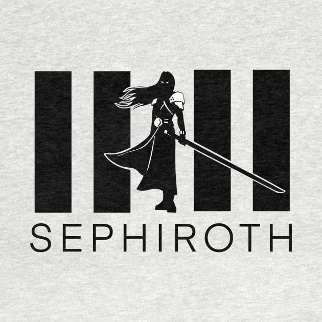 Sephiroth makeup logo by ThatJokerGuy